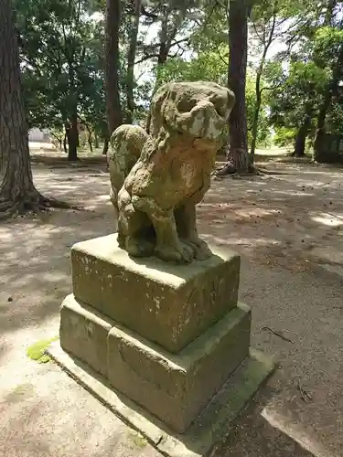 松原神社の狛犬