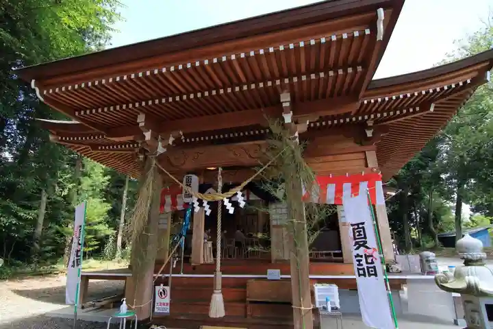 阿久津「田村神社」(郡山市阿久津町)旧社名:伊豆箱根三嶋三社の本殿・本堂