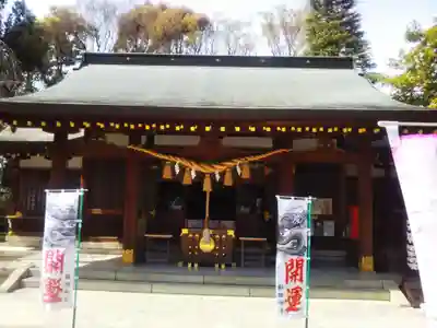 新田神社の本殿・本堂