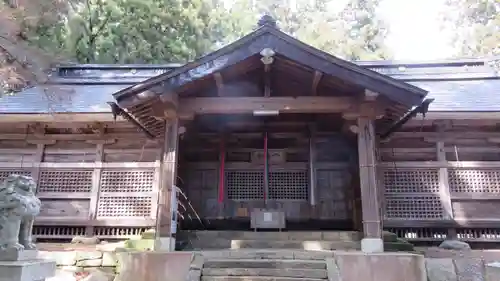 成島八幡神社の本殿・本堂