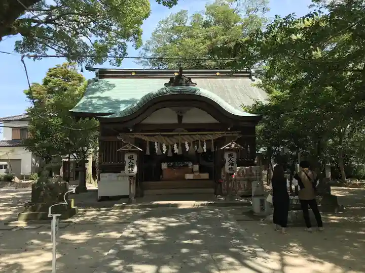 現人神社の本殿・本堂