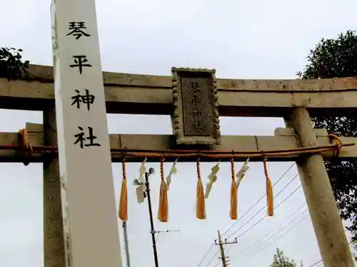 琴平神社の鳥居