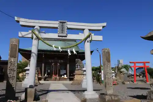 熊野福藏神社の鳥居