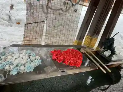 彌彦神社　(伊夜日子神社)の手水舎