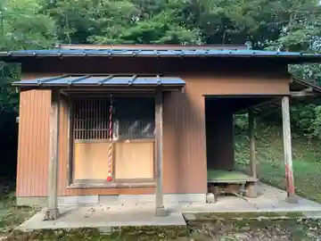 佐室子安神社の本殿・本堂