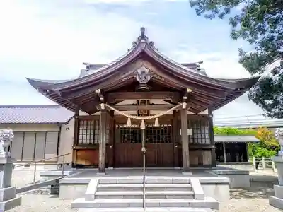 森岡八幡社の本殿・本堂