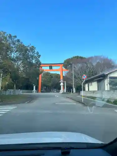 大麻比古神社の鳥居