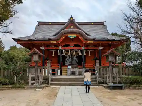 飯香岡八幡宮の本殿・本堂