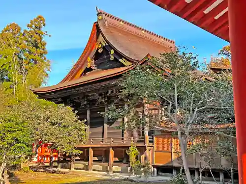 美濃國一宮　南宮大社の本殿・本堂