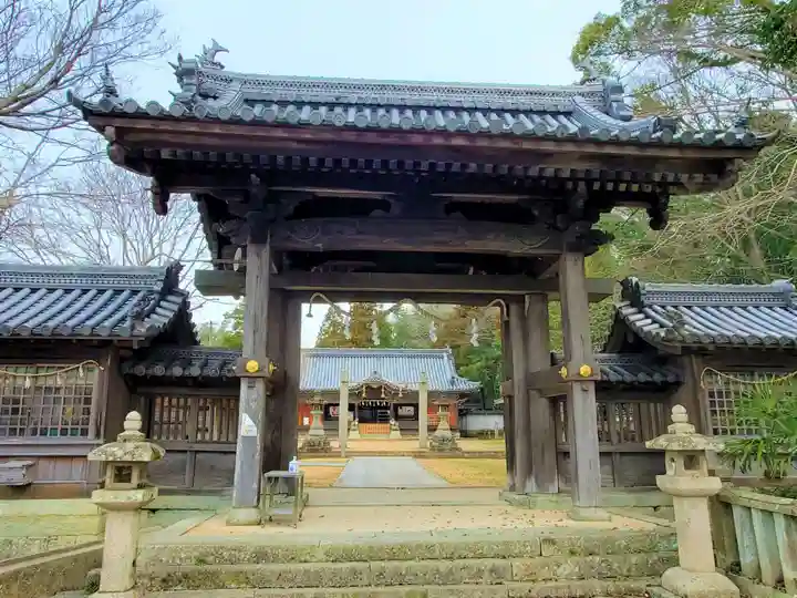 小野住吉神社の山門・神門