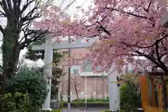 新宿下落合氷川神社の鳥居