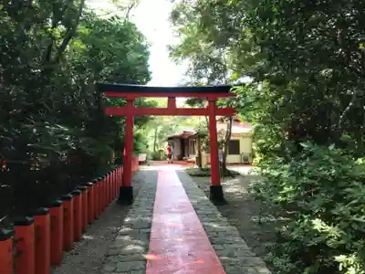 浦島稲荷神社の鳥居