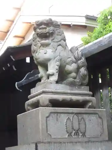 離宮八幡宮の狛犬