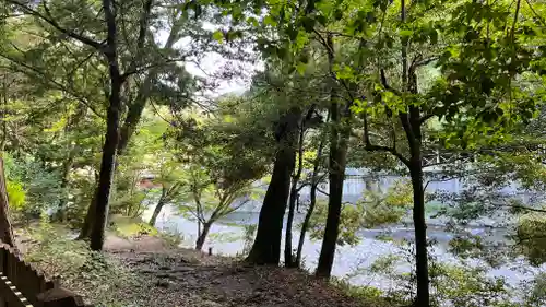 滝尻王子宮十郷神社の自然