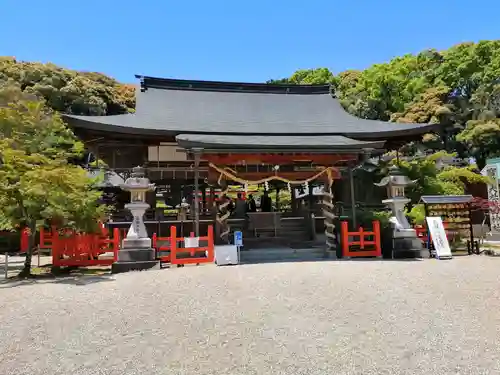 龍田大社の本殿・本堂