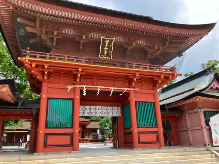 富士山本宮浅間大社の山門・神門