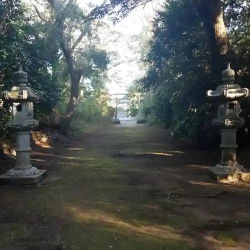 降之神社の景色