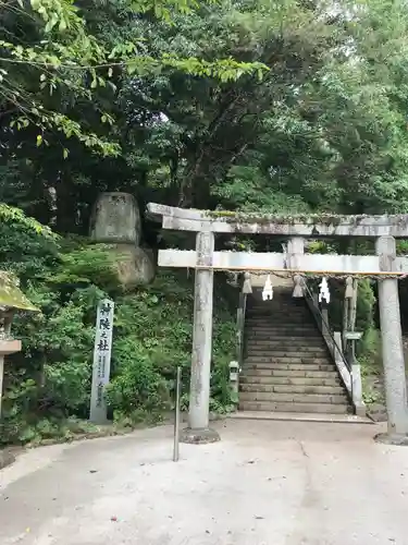 玉作湯神社の鳥居