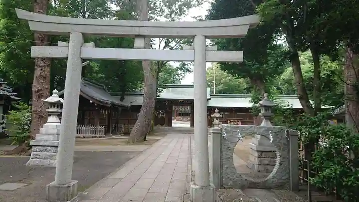 荻窪八幡神社の鳥居