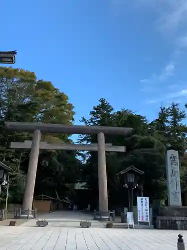 鹿島神宮の鳥居