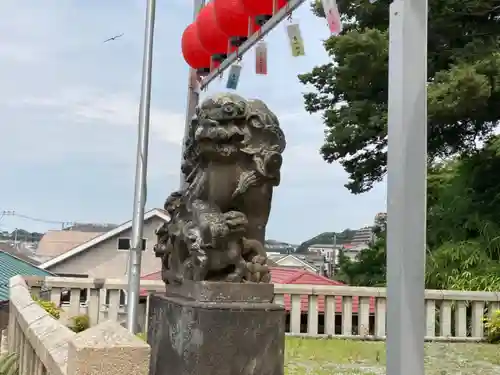 叶神社（東叶神社）の狛犬