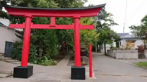 金木八幡宮の鳥居