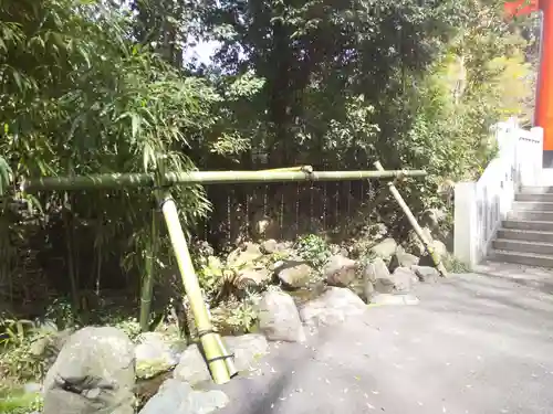 白笹稲荷神社の手水舎