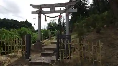 小幡山七福神神社の鳥居