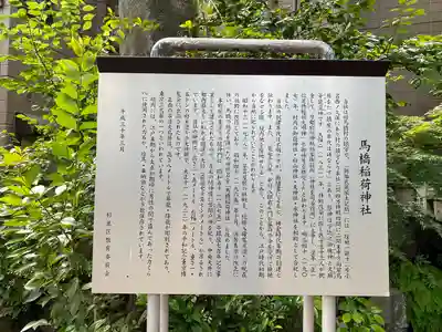 馬橋稲荷神社の歴史