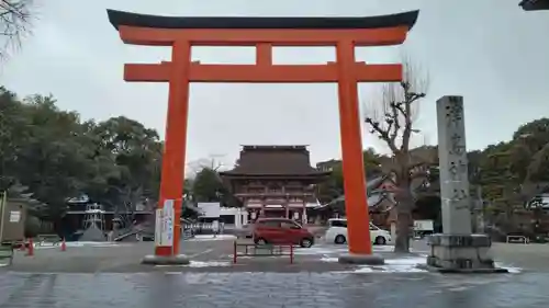 津島神社の鳥居