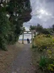 率土神社の鳥居