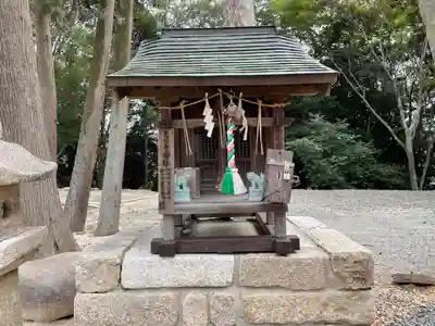 今八幡宮の手水舎