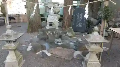 温泉神社〜いわき湯本温泉〜の像
