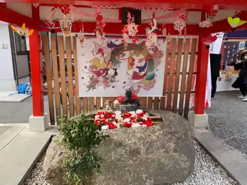 別小江神社の手水舎
