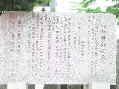 出世稲荷神社の歴史