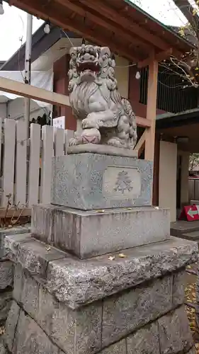 深川神明宮の狛犬