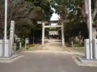 小針神明社の鳥居