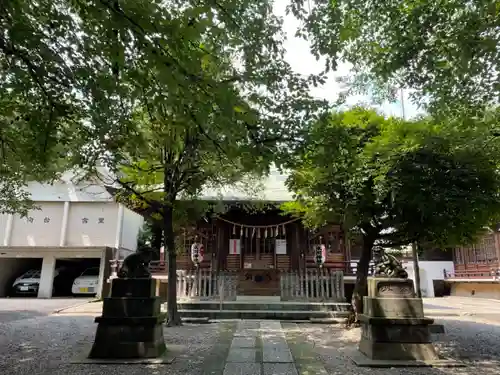 本郷氷川神社の本殿・本堂