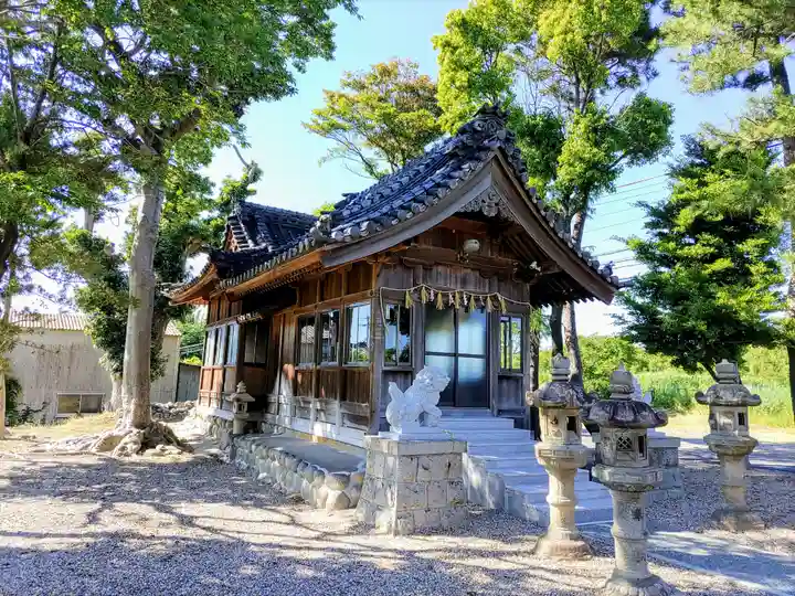 春日社(松名)の本殿・本堂