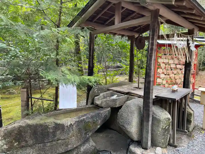 野宮神社の手水舎