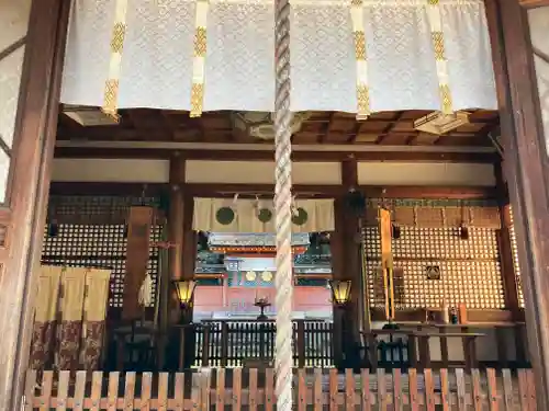 宇太水分神社の本殿・本堂