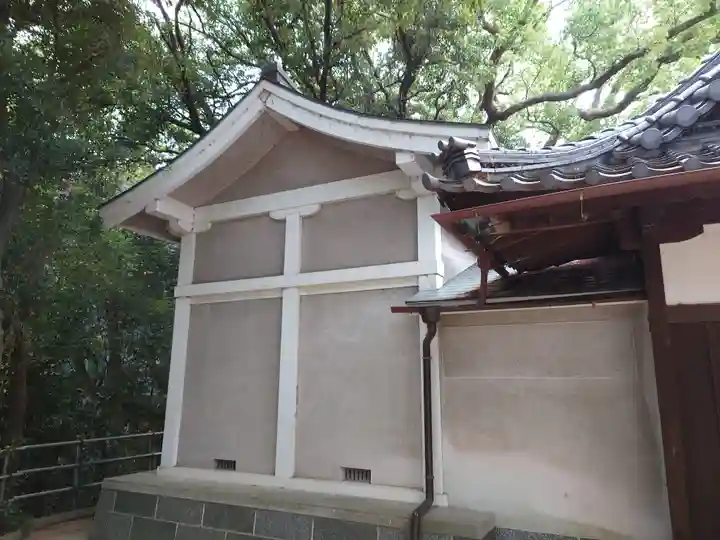 加茂健豆美命神社の本殿・本堂
