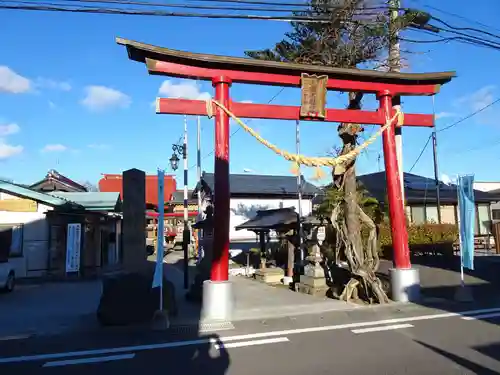 大鏑神社の鳥居