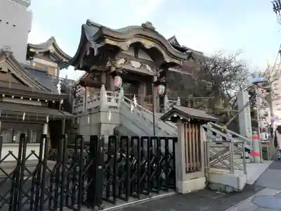 湯島天満宮の山門・神門
