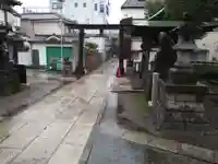 鮫州八幡神社の鳥居