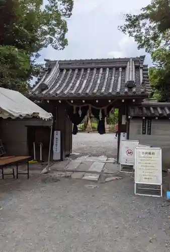 水無瀬神宮の山門