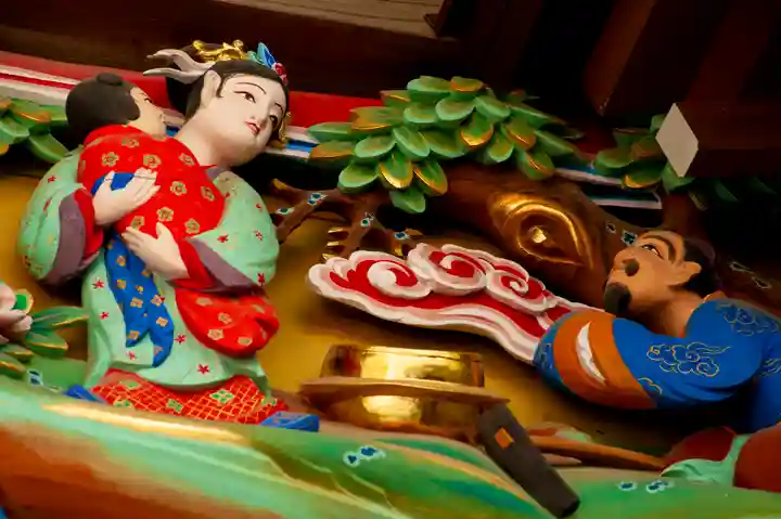 宝登山神社の芸術