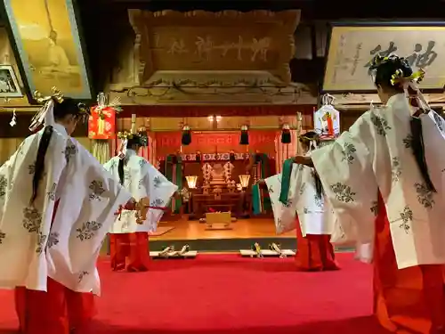 滑川神社 - 仕事と子どもの守り神の神楽