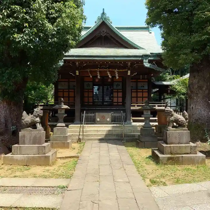 西向天神社の本殿・本堂