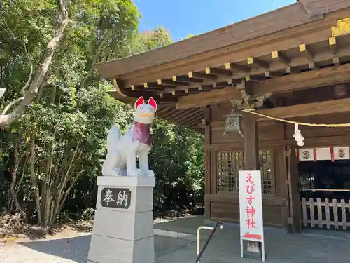 一葉稲荷神社の狛犬